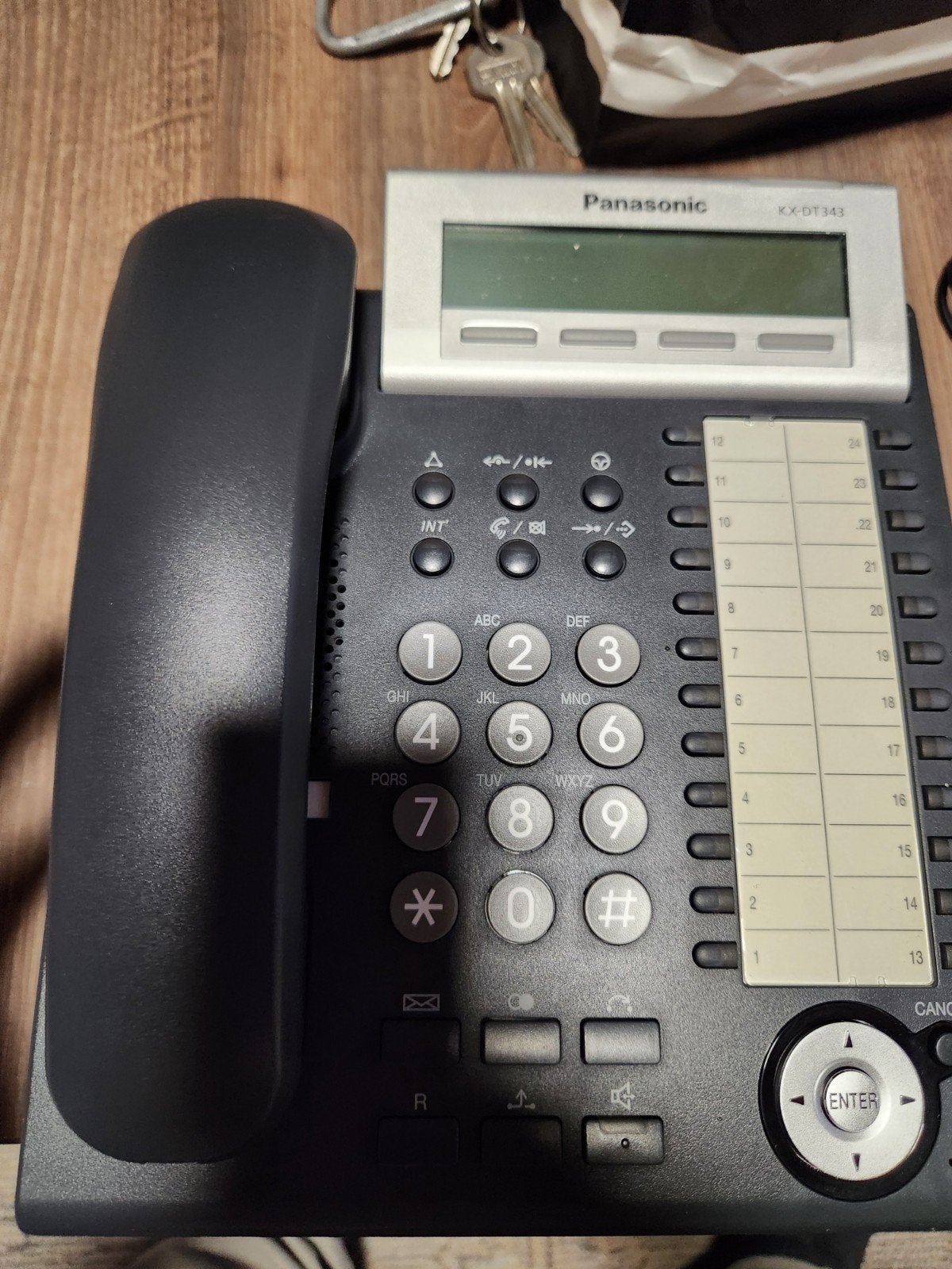 panasonic KX-DT343 office telefoon, Telecommunicatie, Ophalen of Verzenden, Nieuw, Bakeliet