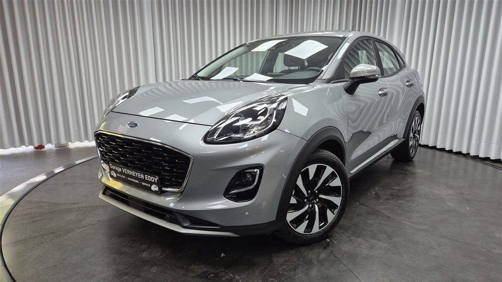 Ford Puma 1.0 Ecoboost Hybrid (bj 2023, automaat), Auto's, Ford, 4 deurs, Stof, Euro 6, Bedrijf