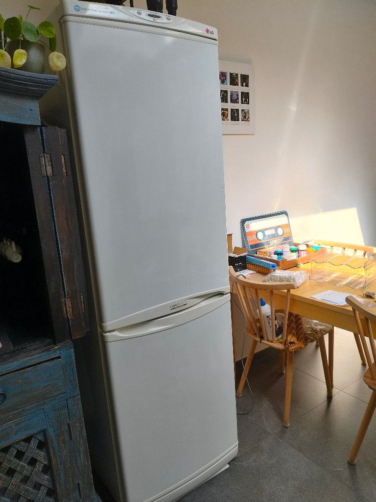 Ijskast diepvries LG, 160 cm ou plus, Enlèvement, Utilisé, 60 cm ou plus