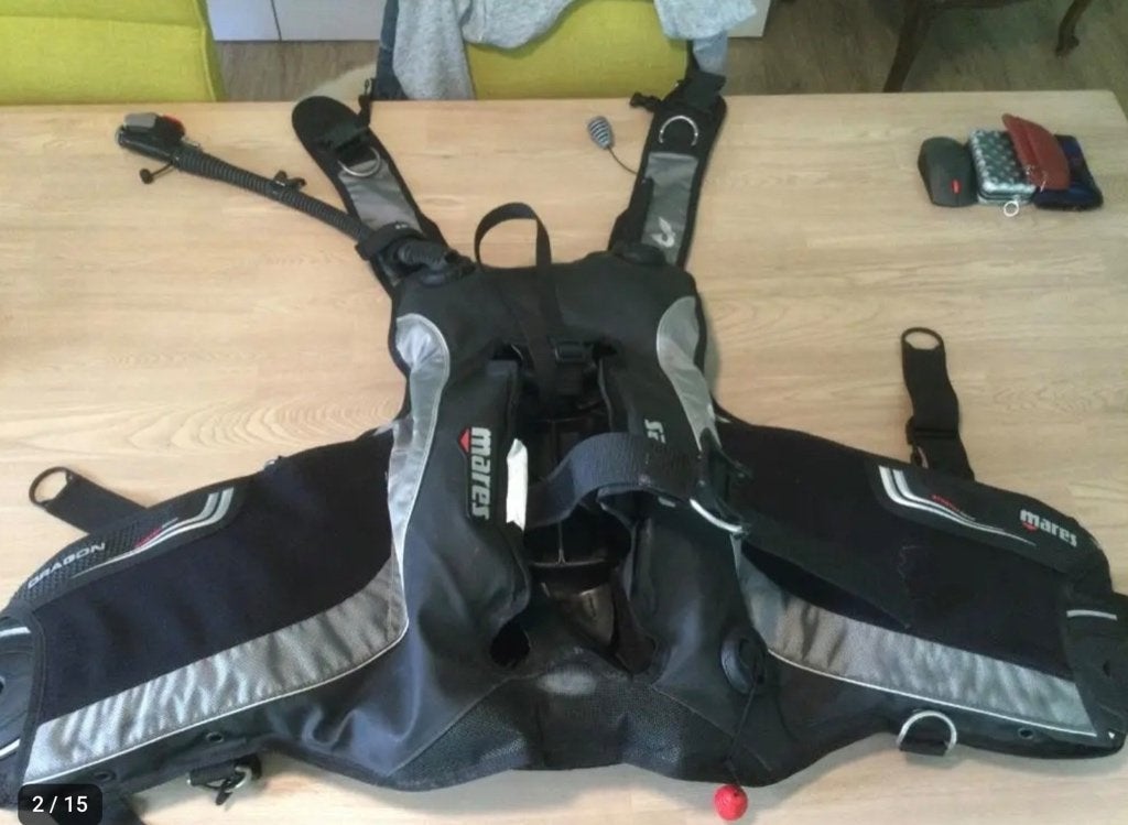 Mares trimvest Dragon size XL aan 179€ - Ecocheques, Enlèvement ou Envoi, Utilisé, Gilet de stabilisation