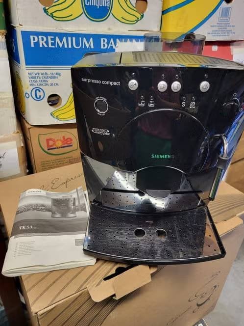 Machine à expresso compacte Siemens Surpresso, Electroménager, Enlèvement, Cafetière, Café en grains