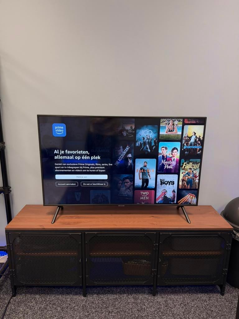 Samsung QLED 49inch TV Q60R, Audio, Tv en Foto, Televisies, Ophalen, Zo goed als nieuw, QLED, Samsung