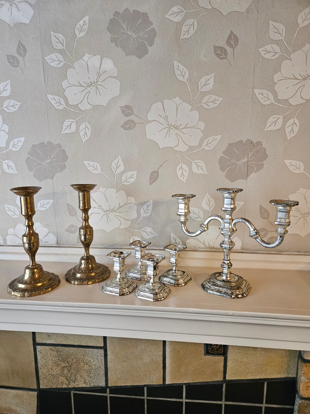 handgemaakte houten beelden, kandelaars, Maria en Jozefbeeld, Antiek en Kunst, Ophalen