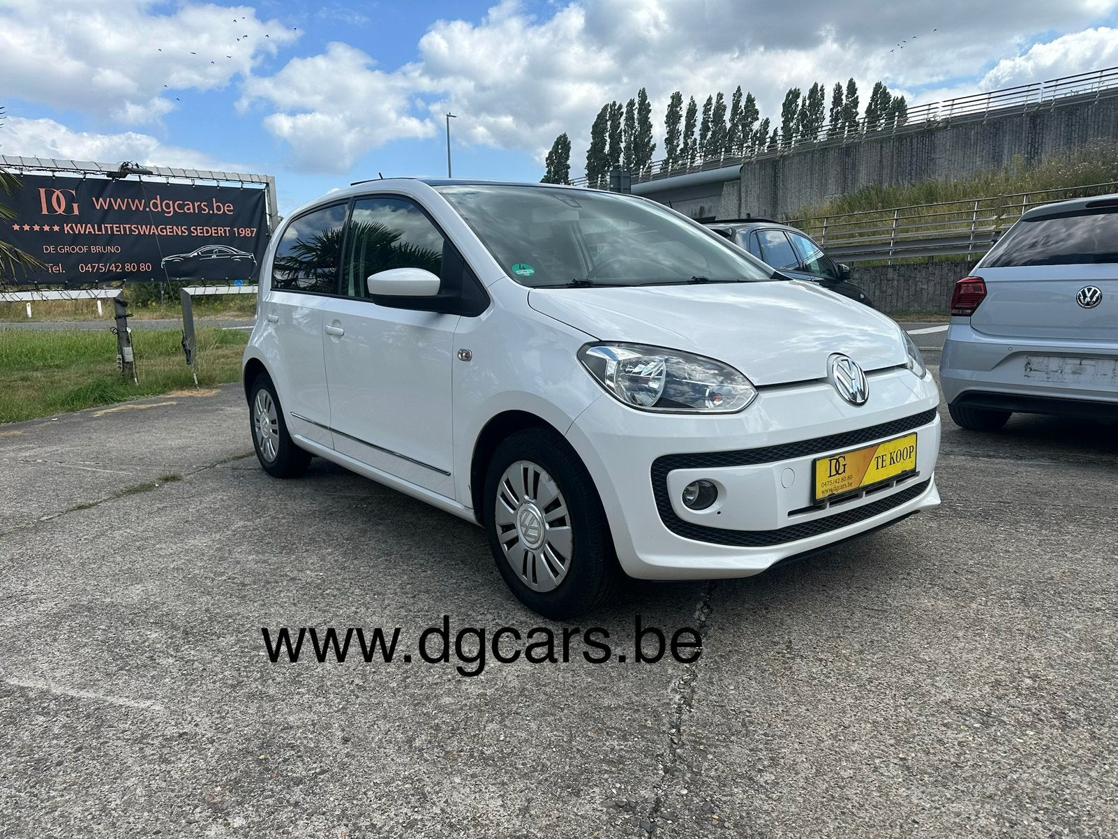 VW Up 75 Pk, panoramisch dak, cruise contr, parkeersensoren, Auto's, Volkswagen, Bedrijf, Te koop, up!, ABS, Airconditioning, Boordcomputer