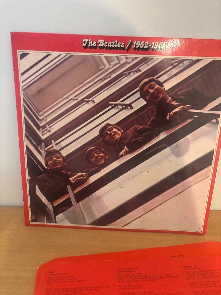LP - the beatles - 1962-1966, LP, Gebruikt, Ophalen of Verzenden, 12 inch