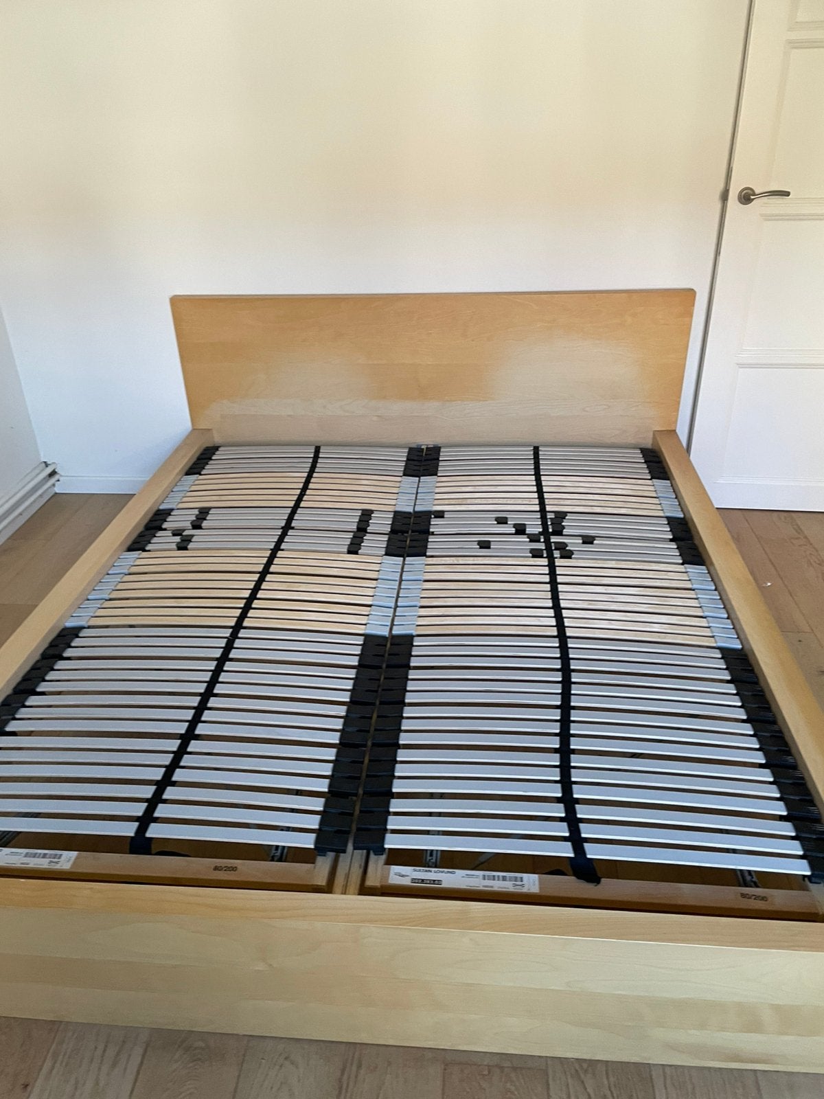 Dubbel persoonsbed, Maison & Meubles, Enlèvement ou Envoi, Utilisé, 200 cm