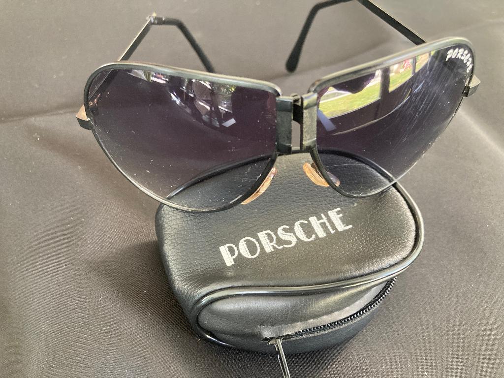 Zonnebril plooimodel Porsche, Ophalen of Verzenden, Zo goed als nieuw, Zonnebril