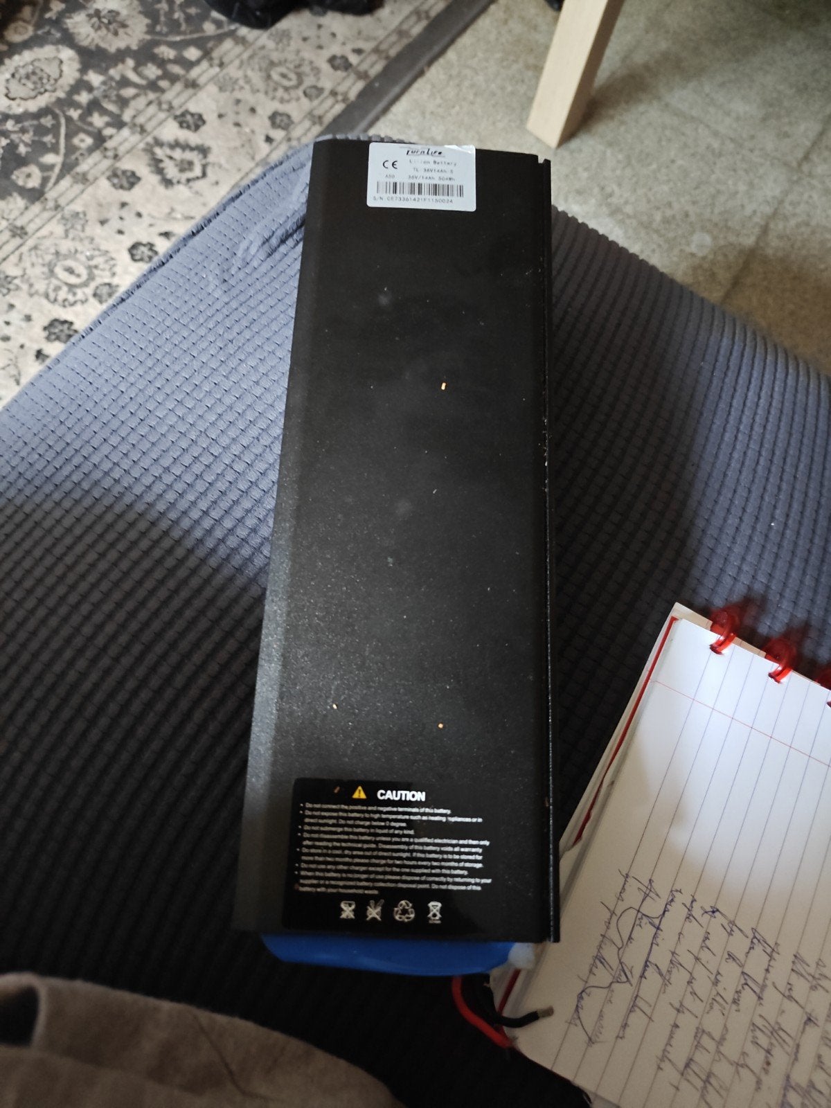 Batterie de vélo 36 volts pour femmes sans chargeur, Enlèvement ou Envoi, Utilisé