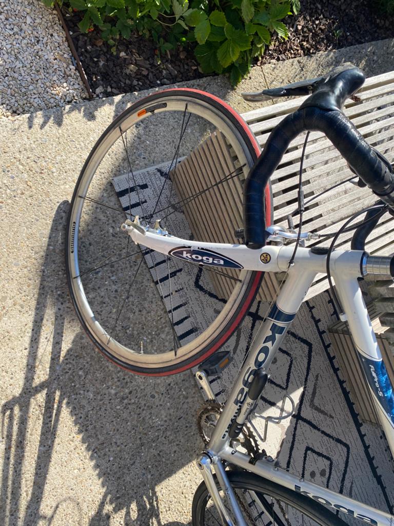 Koersfiets maat 54 Koga Miyata, Fietsen en Brommers, 51 tot 55 cm, Ophalen, Velgrem