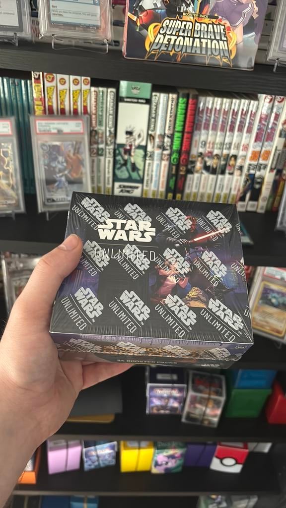Star wars Unlimited shadows of the galaxy booster box, Ophalen, Zo goed als nieuw, Boosterbox