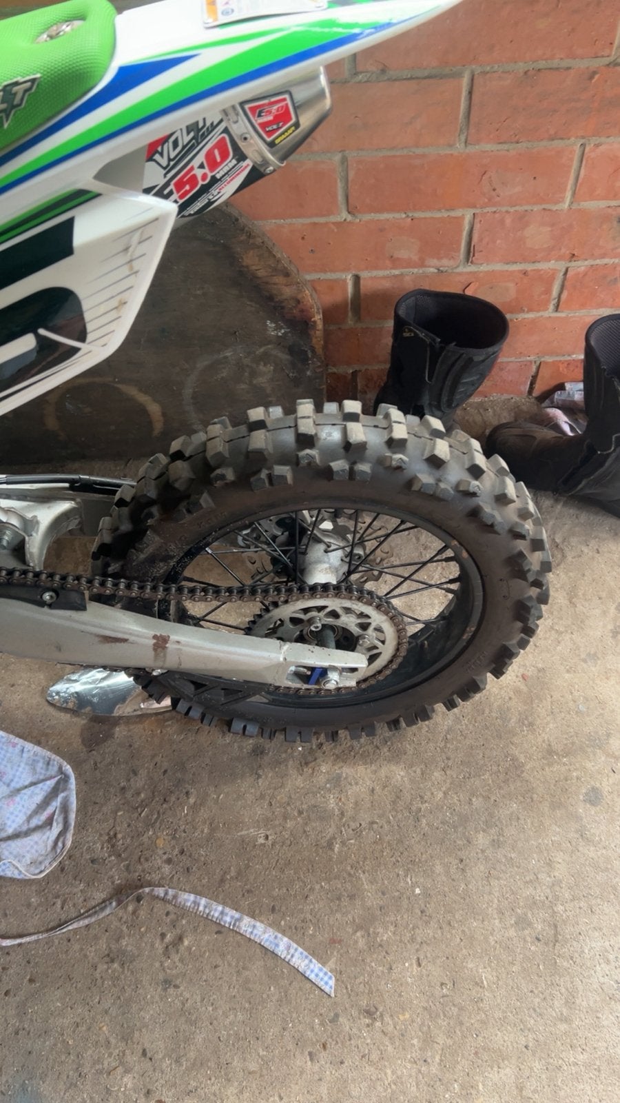 pitbike 160cc, Fietsen en Brommers, Ophalen, Zo goed als nieuw