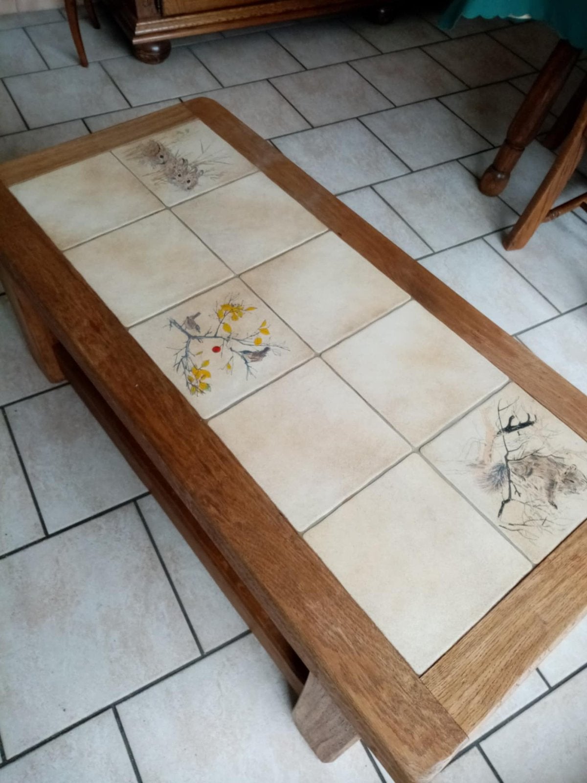 Table de salon, Enlèvement, Utilisé