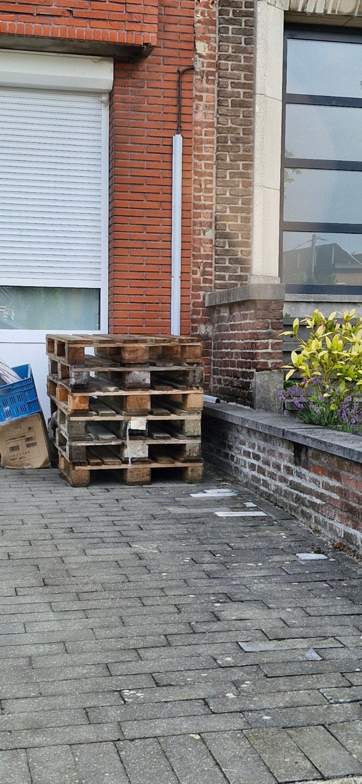 3 gratis palleten, Doe-het-zelf en Bouw, Hout en Planken, Ophalen