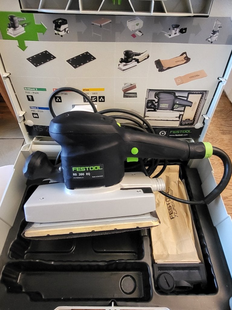 ponceuse vibrante festool, Enlèvement, Comme neuf, Moins de 600 watts, Ponceuse orbitale