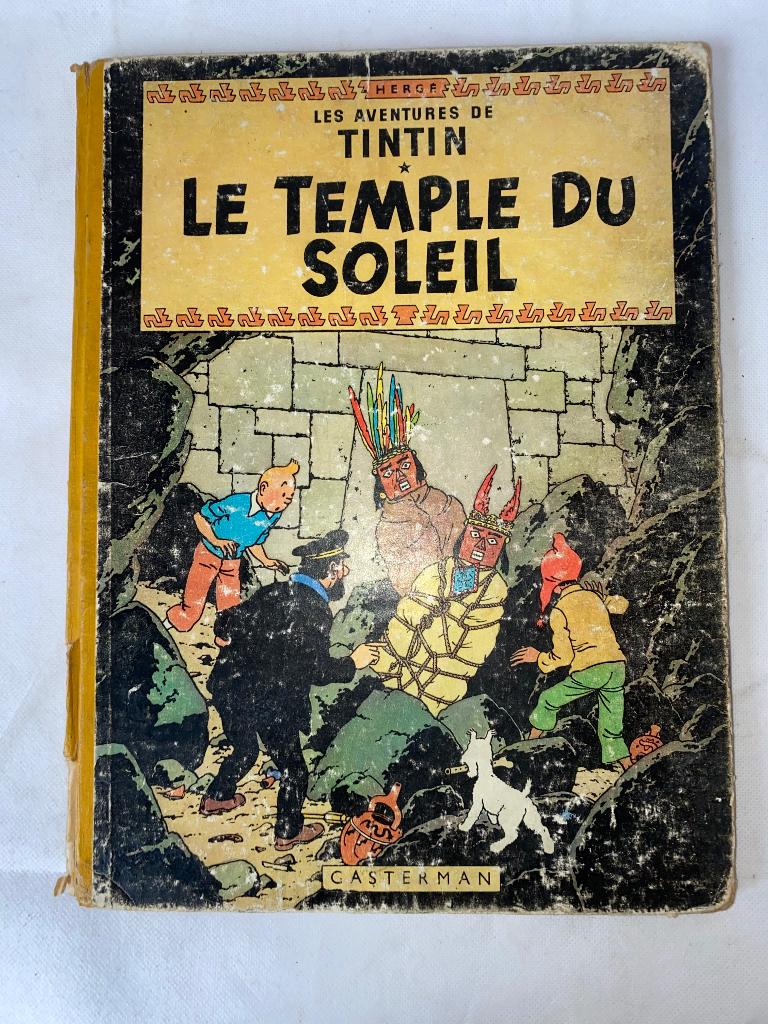 TINTIN: Le Temple du Soleil :Casterman 1949, Livres, Enlèvement ou Envoi, Une BD, Utilisé, Hergé