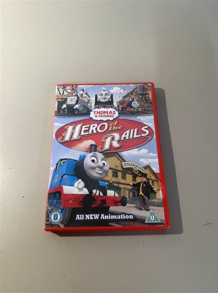 Thomas And Friends - Hero Of The Rails DVD 2009, Cd's en Dvd's, Ophalen of Verzenden, Gebruikt