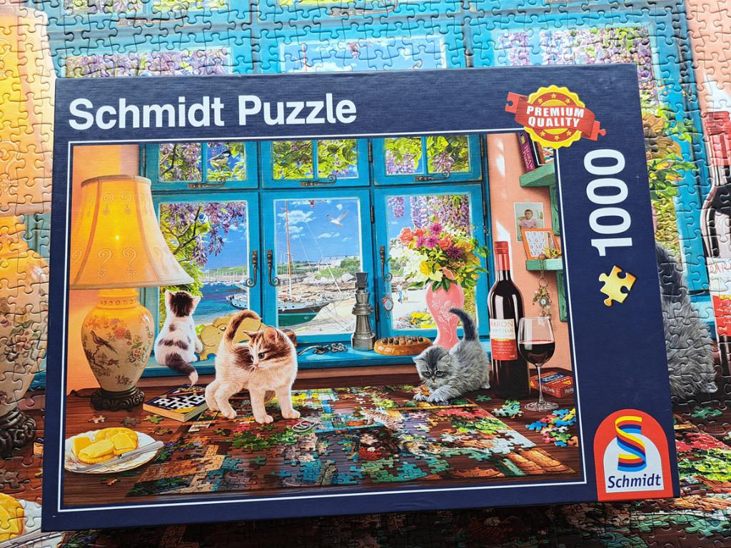 Puzzels 1000 stukjes, Ophalen, 500 t/m 1500 stukjes, Zo goed als nieuw, Legpuzzel