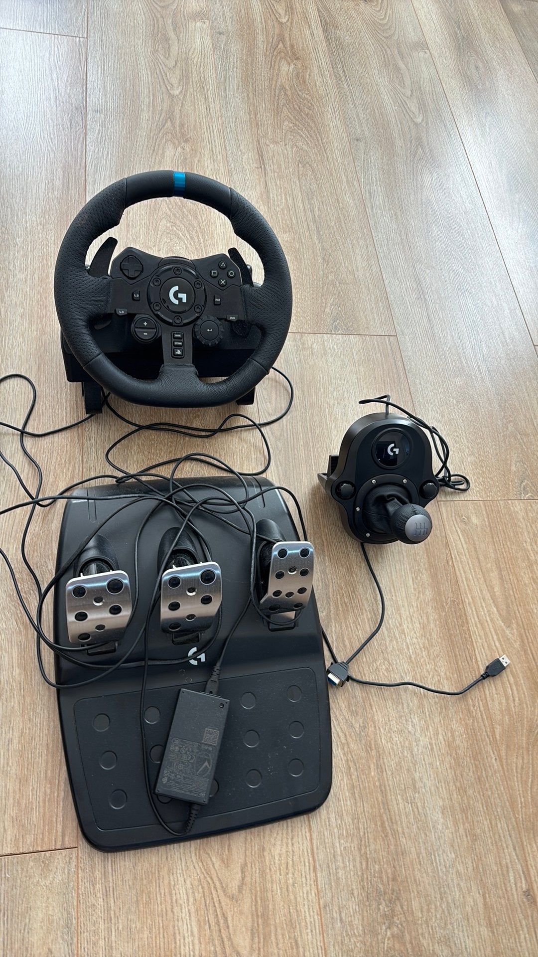 Logitech G923 stuur en shifter (ps4, ps5, Xbox, PC), Enlèvement, Comme neuf, Playstation 5
