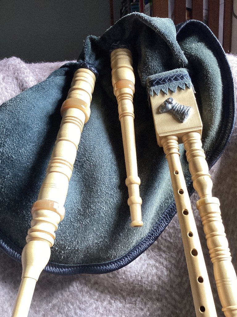 Cornemuse picarde en Sib, Musique & Instruments, Instruments à vent | Autre, Enlèvement ou Envoi, Comme neuf, Bois