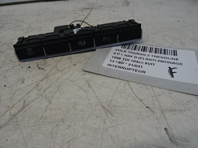SCHAKELAAR Volkswagen Touran (1T1 / T2) (5N1927132AH), Auto-onderdelen, Dashboard en Schakelaars, Gebruikt, Volkswagen