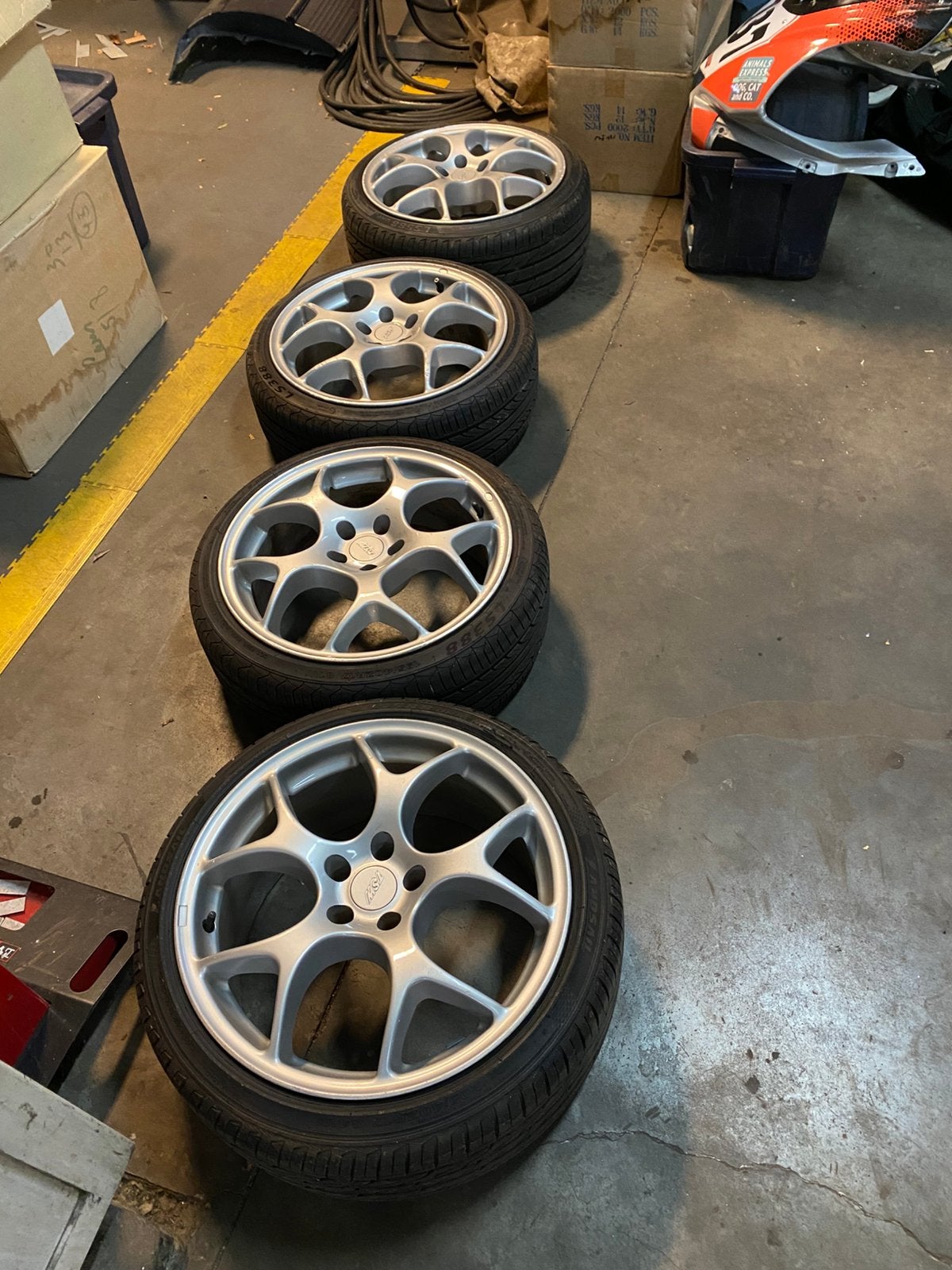 Tsw vennom breedset, Auto-onderdelen, Banden en Velgen, Ophalen, Gebruikt, Banden en Velgen, 17 inch