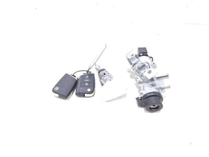 Kit serrure d'un Volkswagen Tiguan, Volkswagen, -, 3 mois de garantie, Utilisé