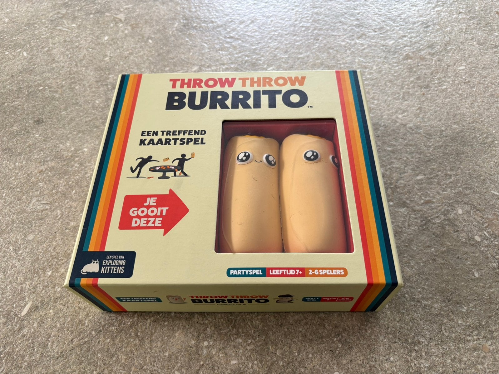 Throw Throw Burrito, Hobby en Vrije tijd, Een of twee spelers, Ophalen of Verzenden, Gebruikt