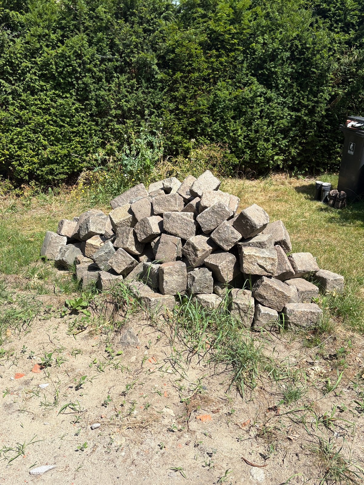 Kasseien groot formaat, Tuin en Terras, Ophalen, Gebruikt