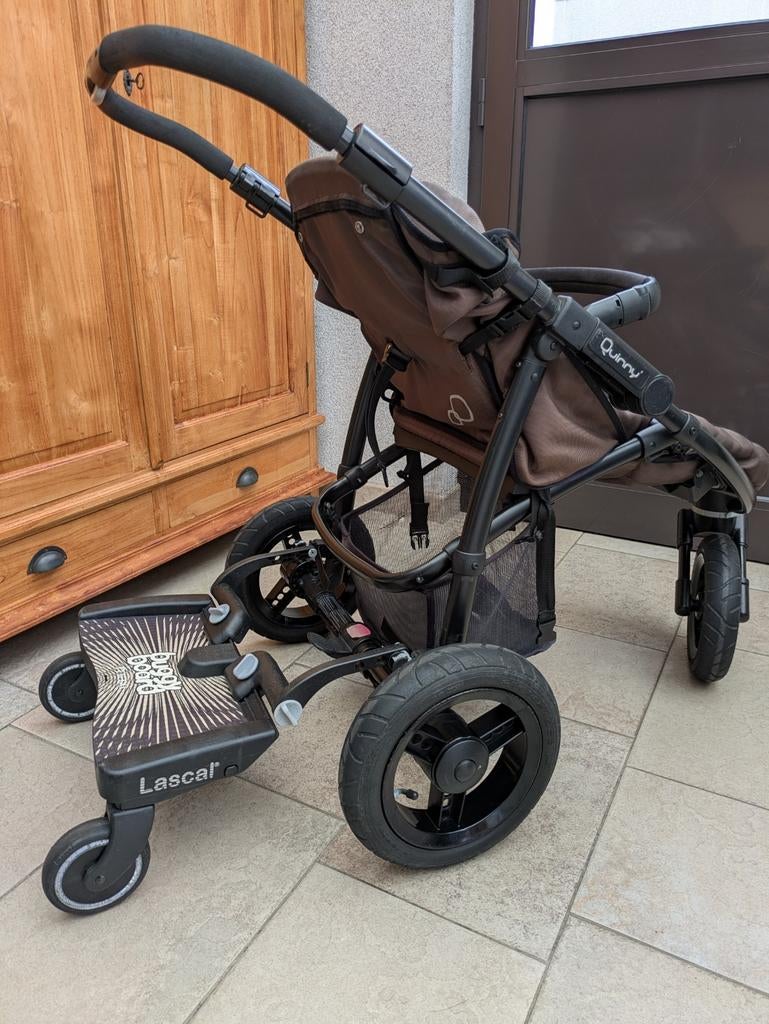 Wandelwagen met lascal buggy board maxi + extra baby buggy, Kinderen en Baby's, Buggy's, Ophalen, Quinny