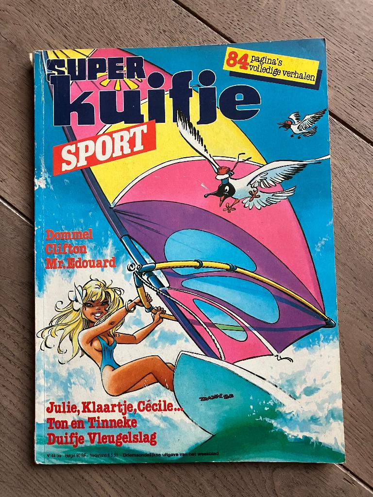 Super Kuifje - 34 - Sport, Boeken, Eén stripboek, Ophalen of Verzenden, Gelezen