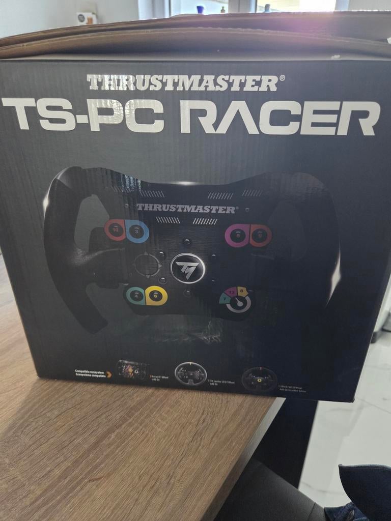 Volant Thrustmaster TS PC-RACER NEUF, Thrustmaster, Enlèvement, PC