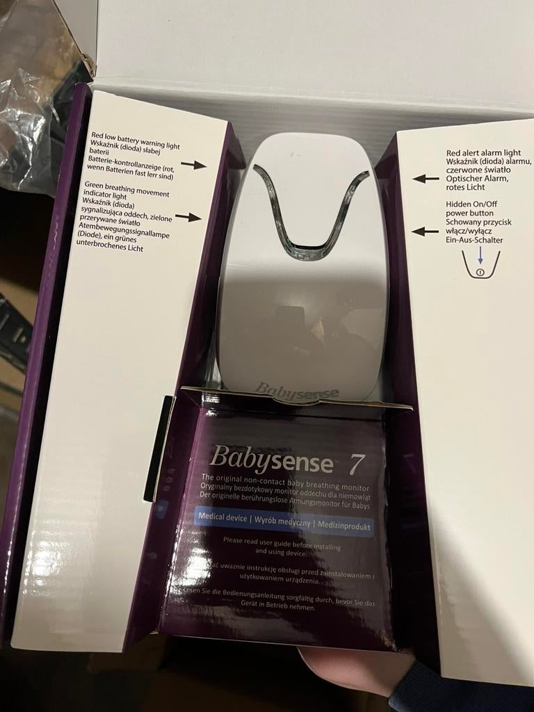 LUVION Babysense 7 sensormatje, Enlèvement, Comme neuf