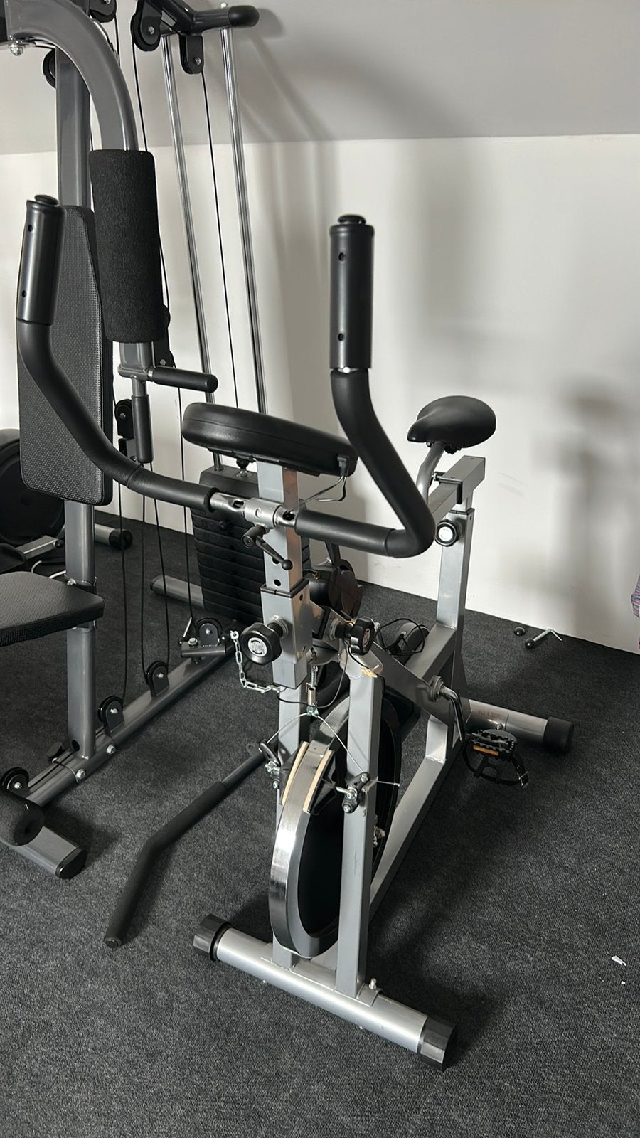 Hometrainer/ spinningfiets, Sport en Fitness, Ophalen, Zo goed als nieuw