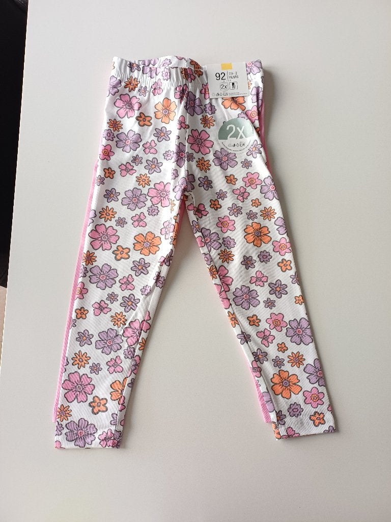 NIEUW set van 2 leggings maat 92 Kiki&Koko, Broek, Meisje, Nieuw, Ophalen of Verzenden