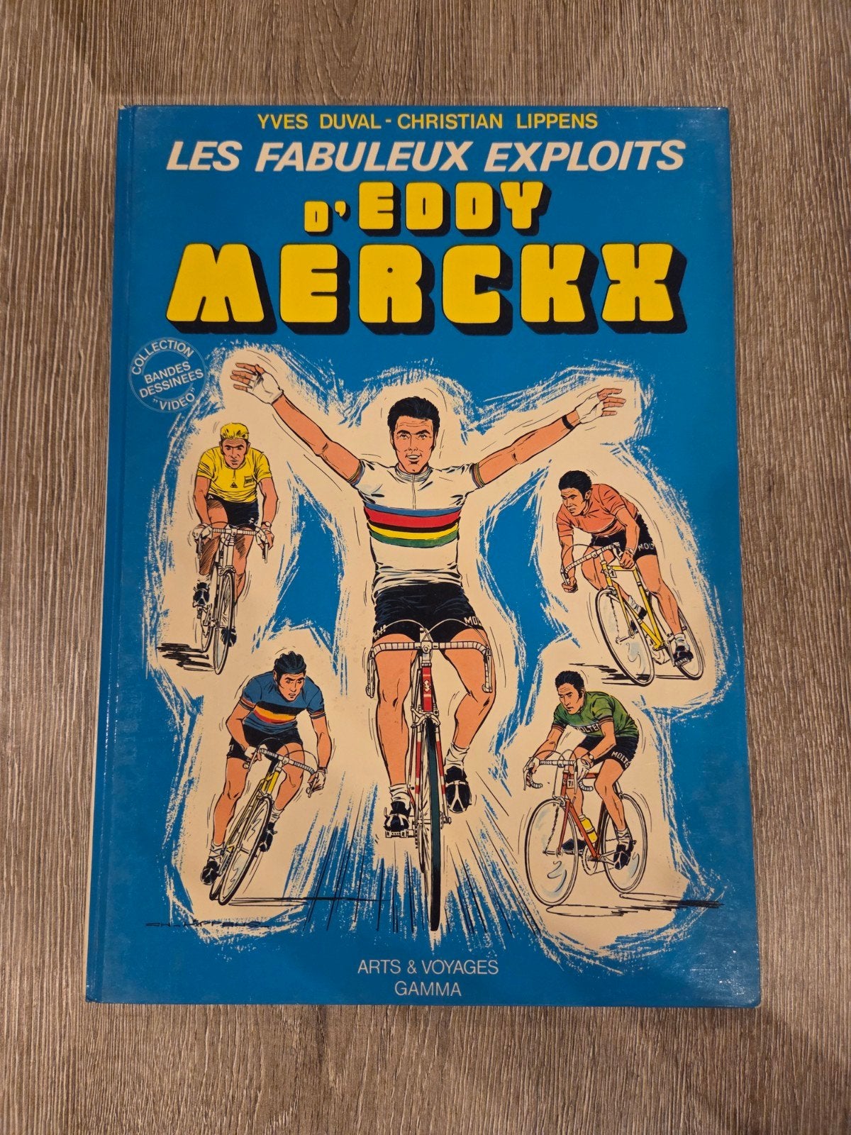 Les fabuleux exploits d'Eddy Merckx, Europa, Yves Duval - Christian Lippens, Ophalen of Verzenden, Gelezen