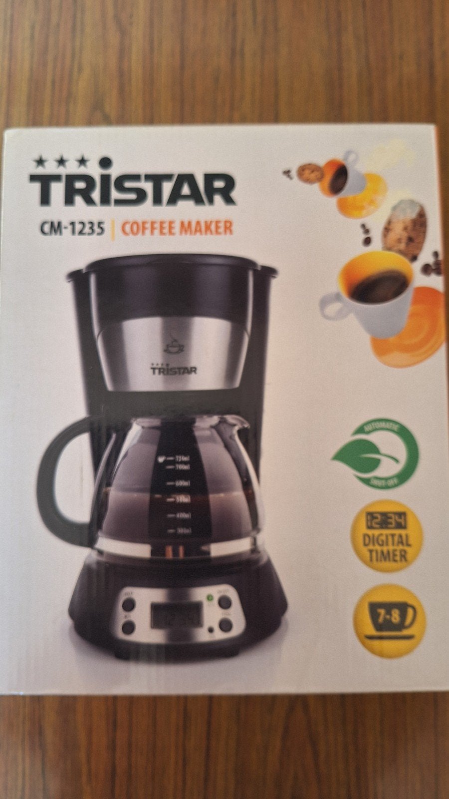 Koffiezetapparaat Tristar CM 1235 Coffee maker. Nieuw, Gemalen koffie, Ophalen of Verzenden, 4 tot 10 kopjes, Koffiemachine