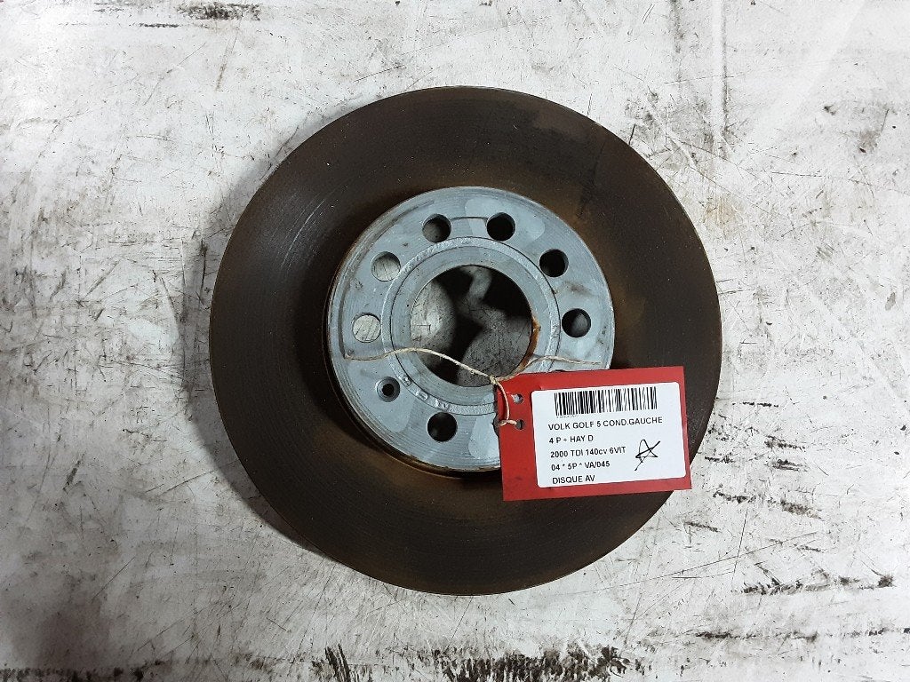 FREIN DISQUE AVANT Volkswagen Golf V (1K1) (02-2001/12-2010), Volkswagen, Mevr. I. Hauben, Utilisé, Rue de l'Espoir 34 34
4030  GRIVEGNÉE, BE