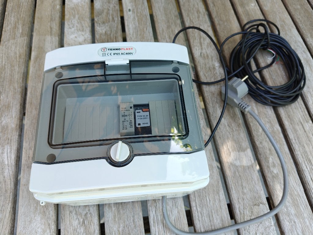 Verdeelkast, Doe-het-zelf en Bouw, Elektriciteit en Kabels, Gebruikt, Overige typen, Ophalen of Verzenden