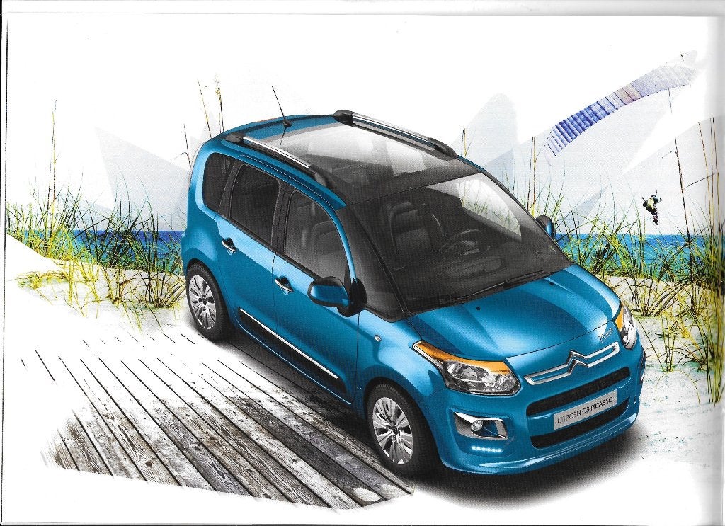 CITROËN C3 PICASSO,  2013, Boeken, Auto's | Folders en Tijdschriften, Ophalen of Verzenden, Zo goed als nieuw, Citroën