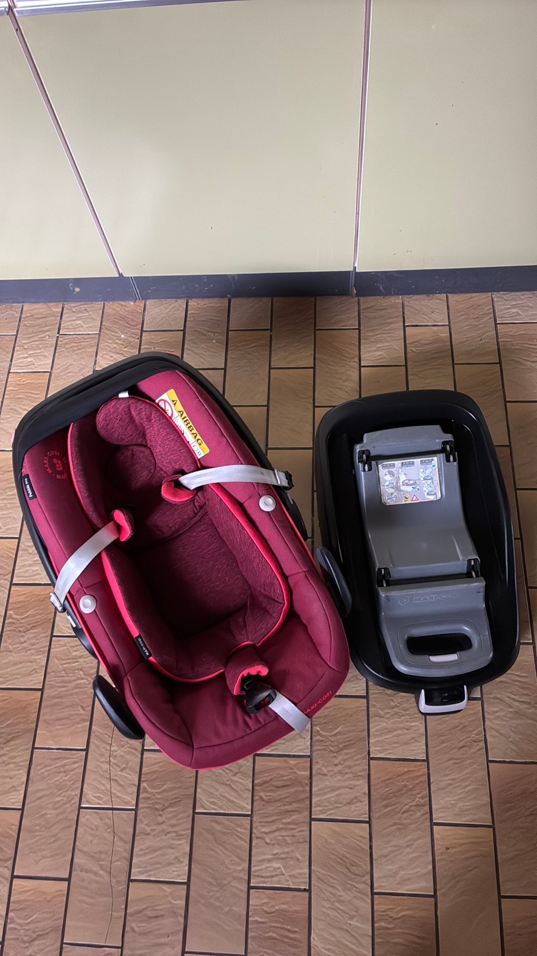 Maxicosi pebble pro + familyfix isofix, Enfants & Bébés, Enlèvement, Comme neuf, Maxi-Cosi, Isofix