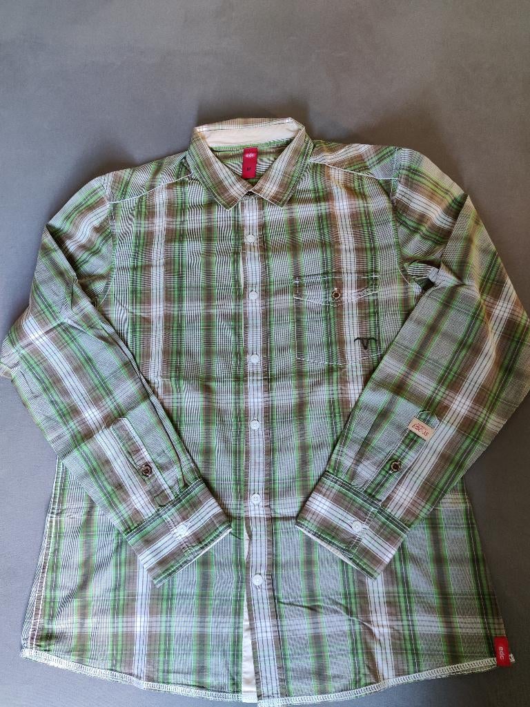 Herenhemd EDC - maat M, EDC, Bruin, Gedragen, Halswijdte 39/40 (M)
