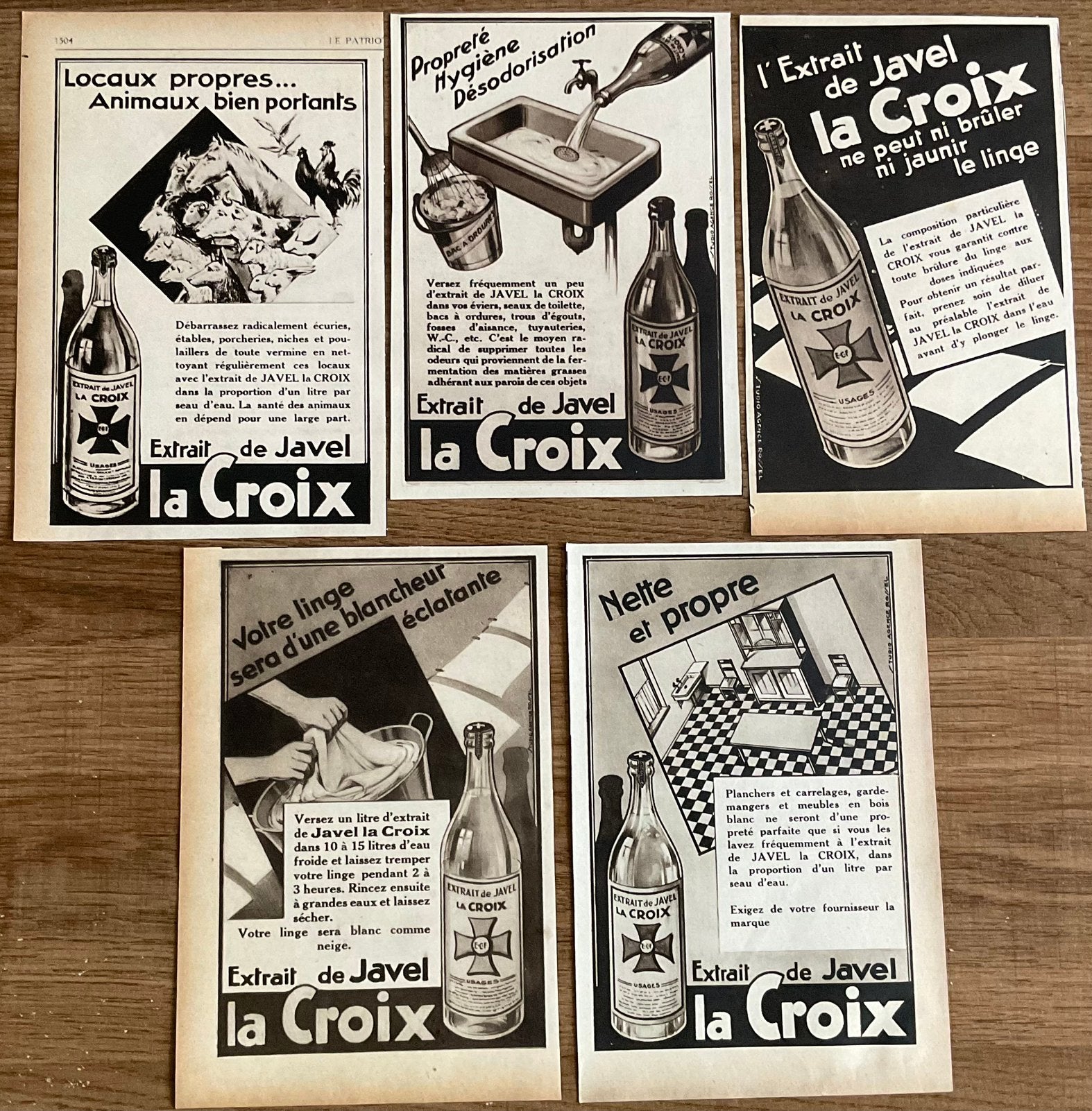 LA CROIX JAVEL/1932/Coupures de journaux, Enlèvement ou Envoi, 1920 à 1940, Coupure(s)