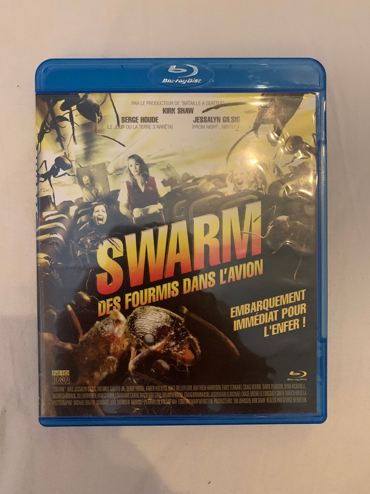 Swarm des fourmis dans l avion, Enlèvement, Comme neuf