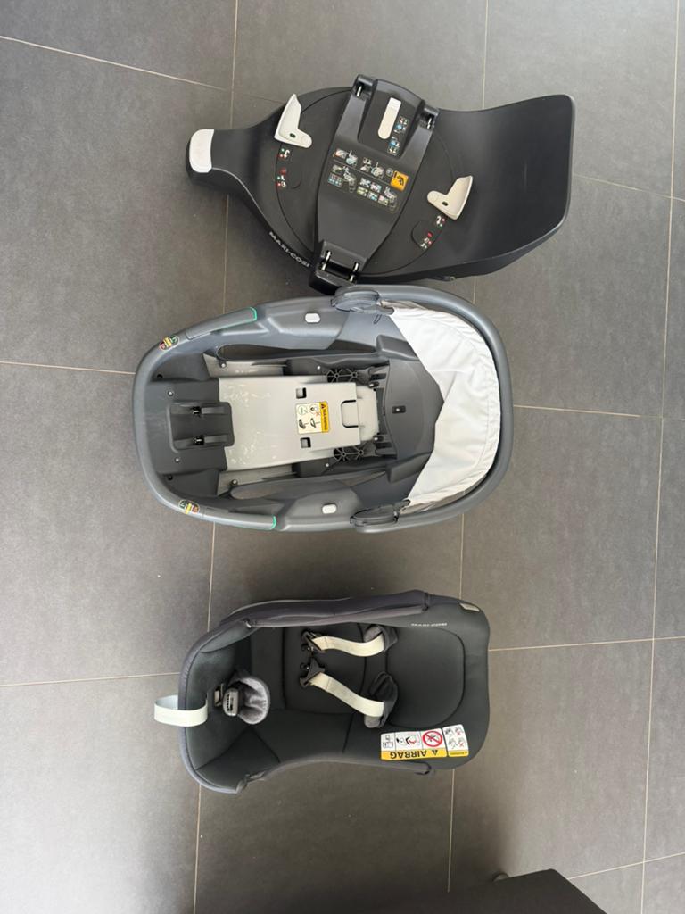 Maxi Cosi CORAL 360 + Base isofix, Kinderen en Baby's, Autostoeltjes, Gebruikt, Maxi-Cosi, 0 t/m 13 kg, Isofix, Ophalen