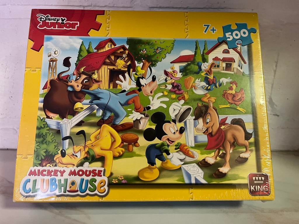Mickey Mouse puzzel, Kinderen en Baby's, Ophalen, Meer dan 50 stukjes, Nieuw, 6 jaar of ouder