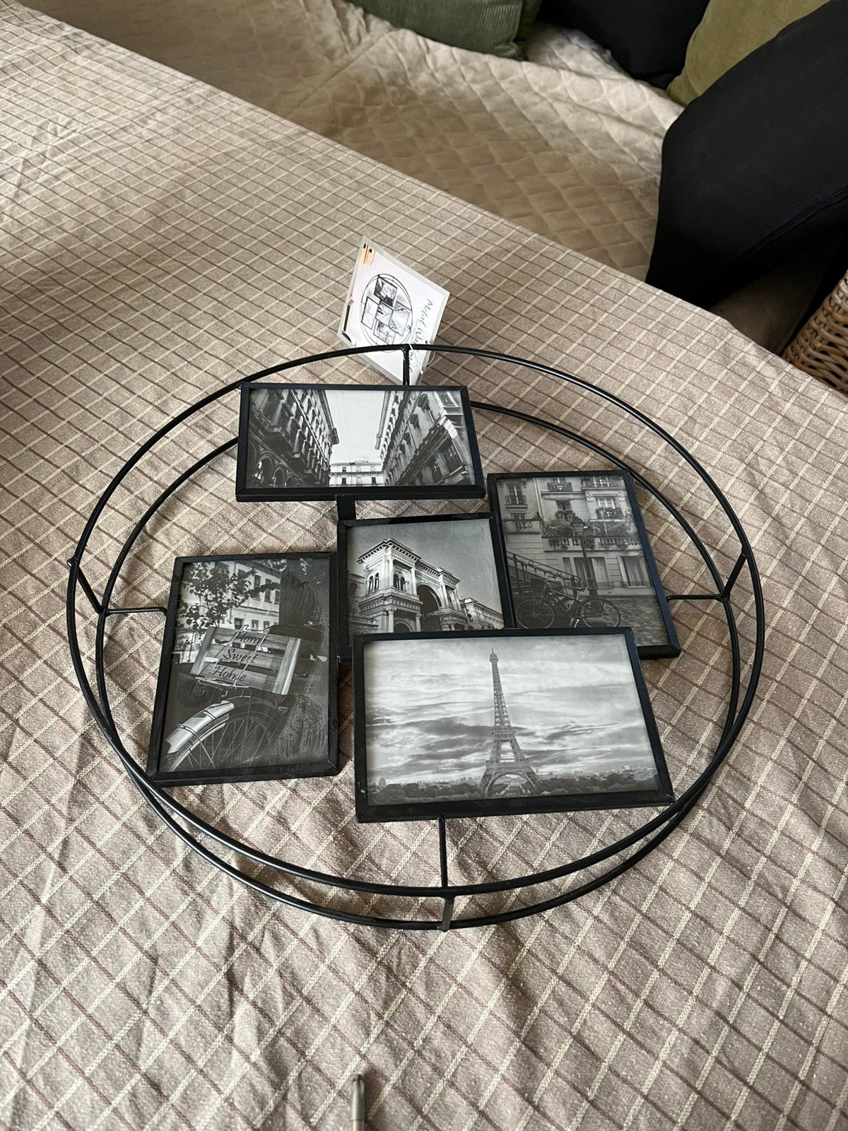 Mooi nieuw wandpaneel met fotokaders, Ophalen of Verzenden, Nieuw