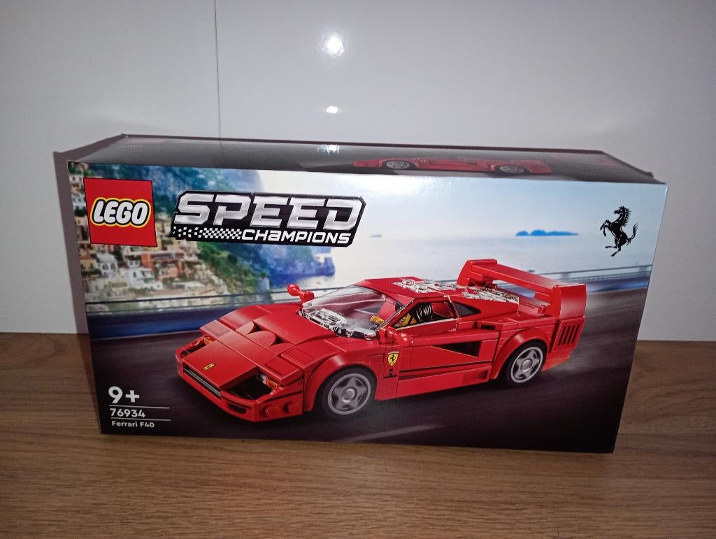 LEGO 76934 Ferrari F40, Enlèvement ou Envoi, Neuf, Ensemble complet, Lego