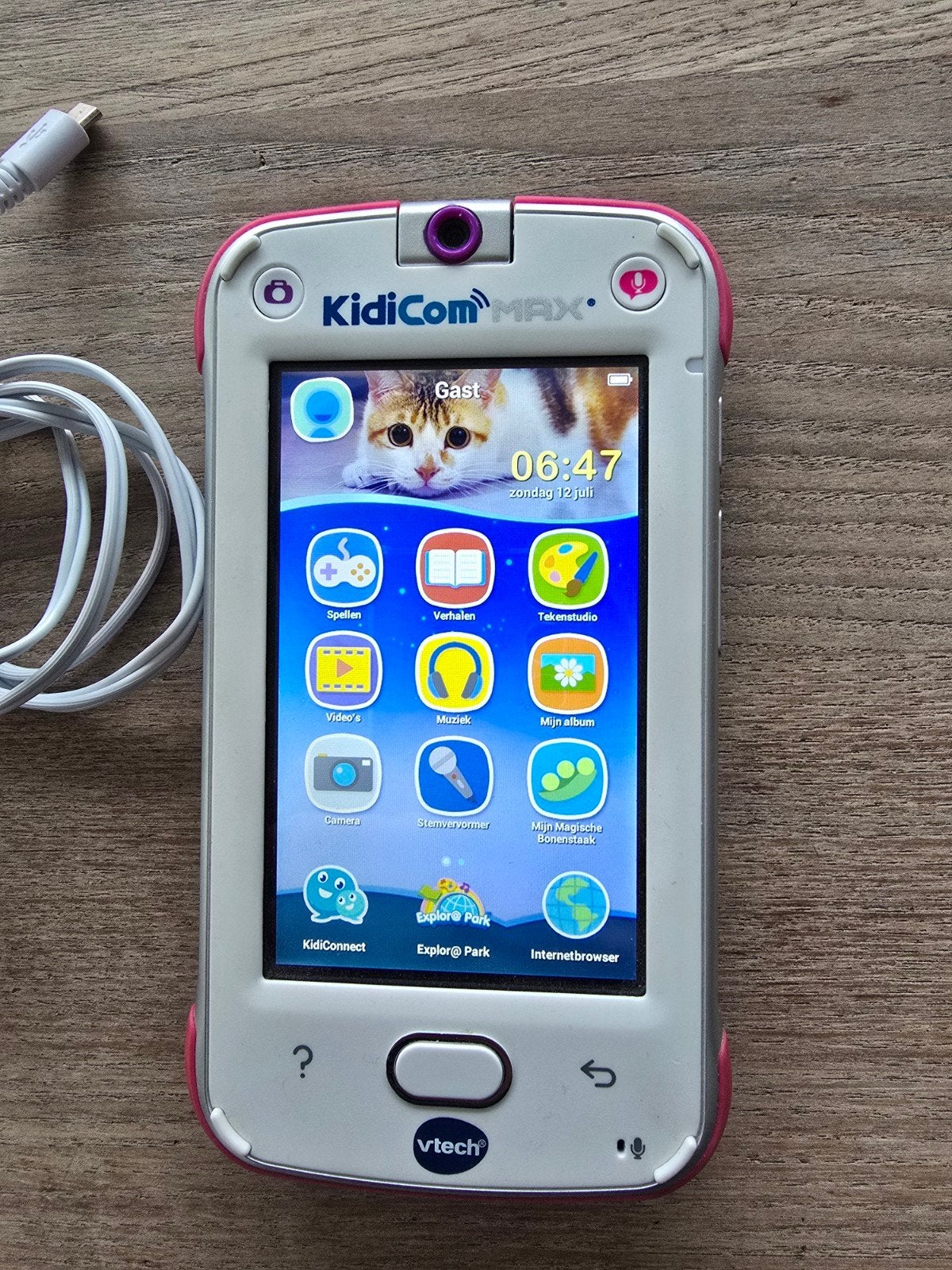 Kidicom MAX , Vtech, kindertelefoon
In zeer goede staat, amp, Enfants & Bébés, Enlèvement ou Envoi
