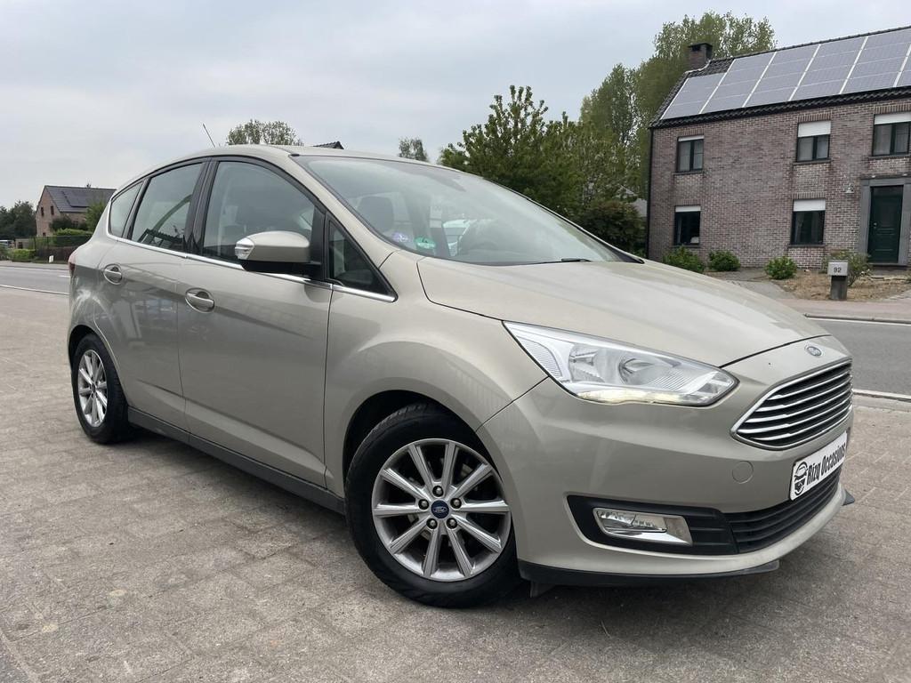Ford C-Max 1.0 Benzine | Trekhaak | Hoge instap | 1 JAAR GAR, Auto's, Voorwielaandrijving, Monovolume, Gebruikt, Electronic Stability Program (ESP)