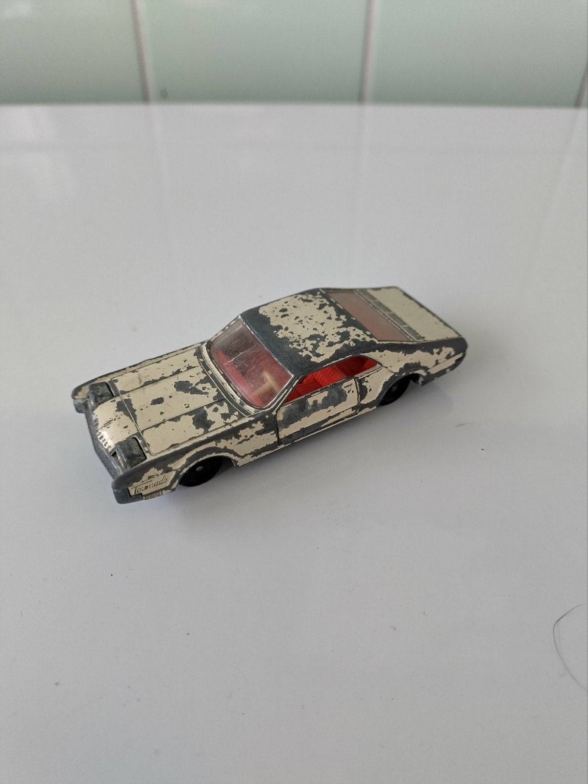 Vintage Siku Oldsmobil Toronado AFHALING LEES BESCHRIJVING, Enlèvement, Utilisé, Voiture, SIKU